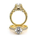 INSIGNIA-7100R-14K YELLOW GOLD ROUND