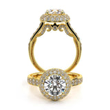 INSIGNIA-7101R-18K YELLOW GOLD ROUND