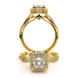 RENAISSANCE-918P-18K YELLOW GOLD PRINCESS