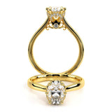 RENAISSANCE-942OV-18K YELLOW GOLD OVAL
