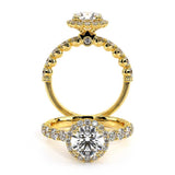 RENAISSANCE-954R-2.5-14K YELLOW GOLD ROUND