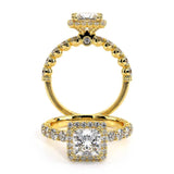 RENAISSANCE-954P-2.5-18K YELLOW GOLD PRINCESS