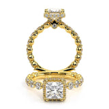 RENAISSANCE-984P-2.5-18K YELLOW GOLD PRINCESS