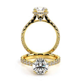 RENAISSANCE-985R-2.2-14K YELLOW GOLD ROUND