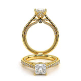 COUTURE-0447-P-18K YELLOW GOLD PRINCESS