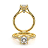 COUTURE-0457P-14K YELLOW GOLD PRINCESS