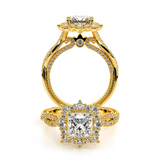 COUTURE-0481P-14K YELLOW GOLD PRINCESS