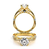 PARISIAN-105R-18K YELLOW GOLD ROUND